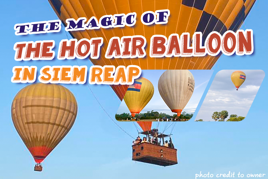 Angkor Hot Air Balloon in Siem Reap, Cambodia