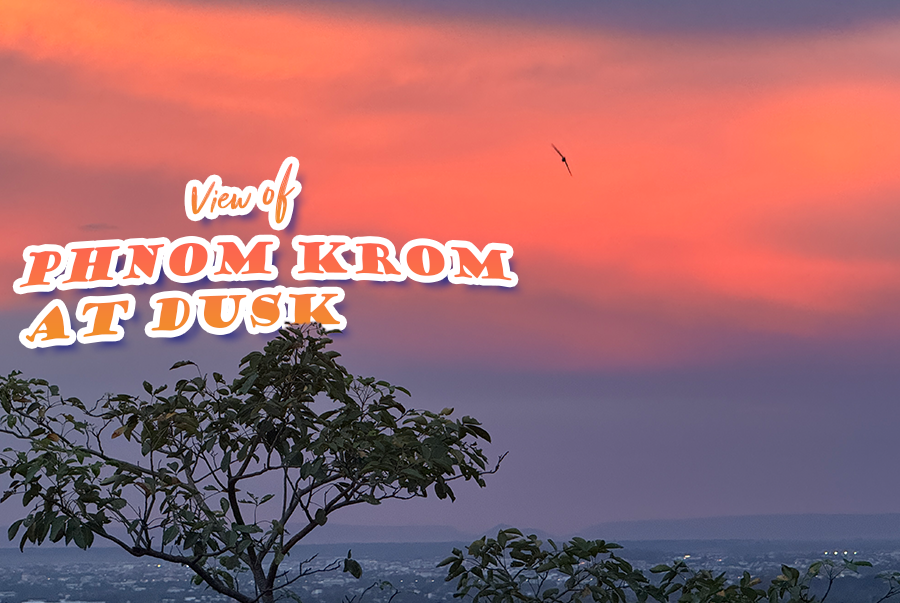 View-of-Phnum-Krom-at-Dusk